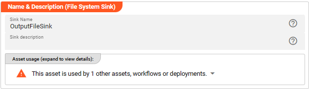 Name & Description (File System Sink Asset) Name & Description (File System Sink Asset)