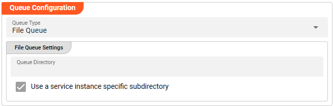 Queue Service Settings