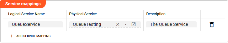 Link Service to JavaScript Asset (Service Queue)