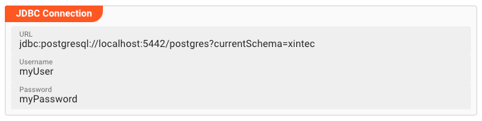 JDBC Connection (Service JDBC)