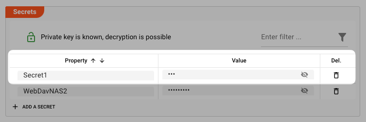 Secret Resource Asset (Macros)