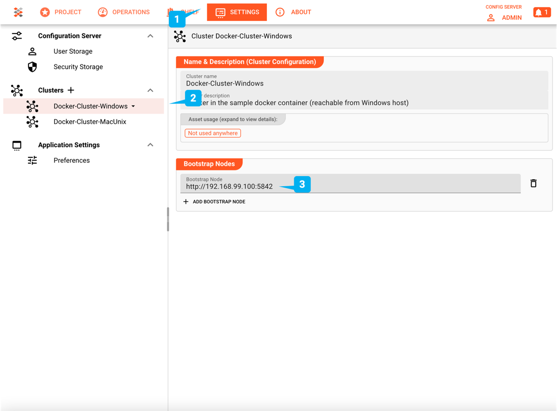 Change Cluster Settings (Quickstart) e4ec0320.png