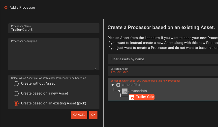 Add JavaScript Processor