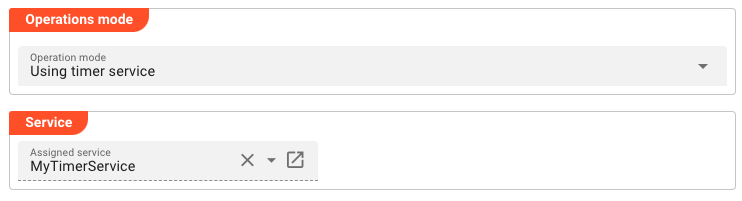 Using timer service (Timer Source)