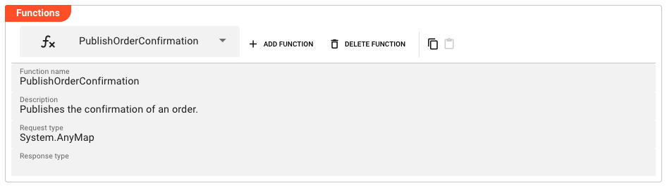 Functions (Message Service)