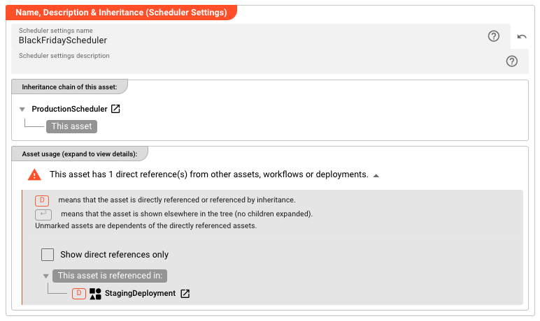 Name and Description section showing inheritance chain