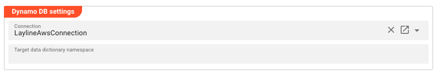 DynamoDB Service Settings
