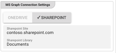 SharePoint Settings