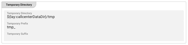 Temporary Directory (Virtual File System Sink)