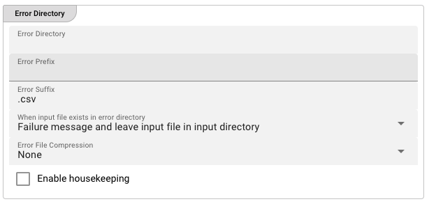 Error Directory (Virtual File System Source)