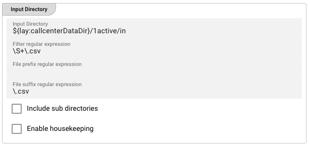 Input Directory (Virtual File System Source)
